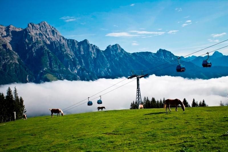 Appartment Scheiber Leogang Esterno foto